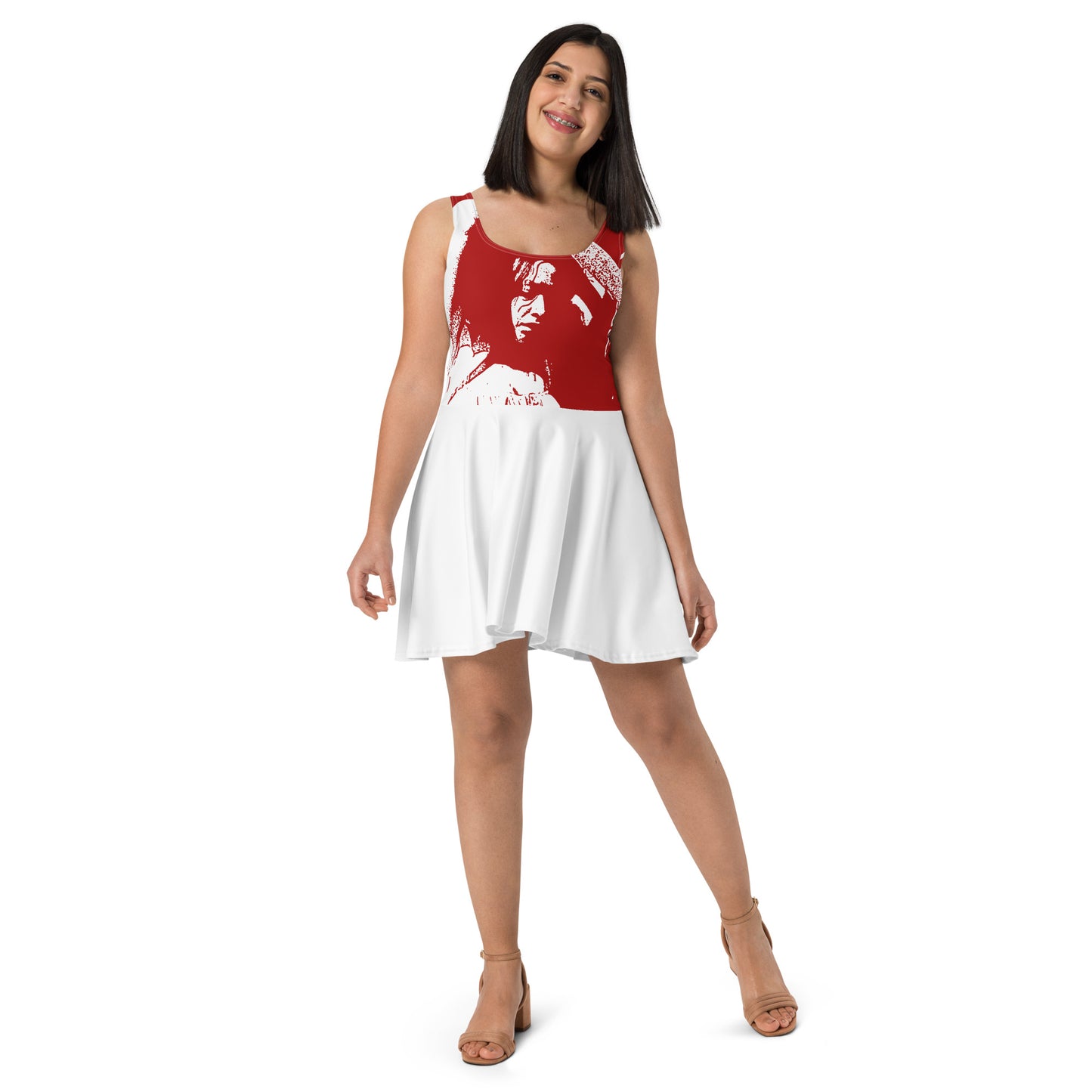 Cabin Of Blood - Red Day Skater Dress