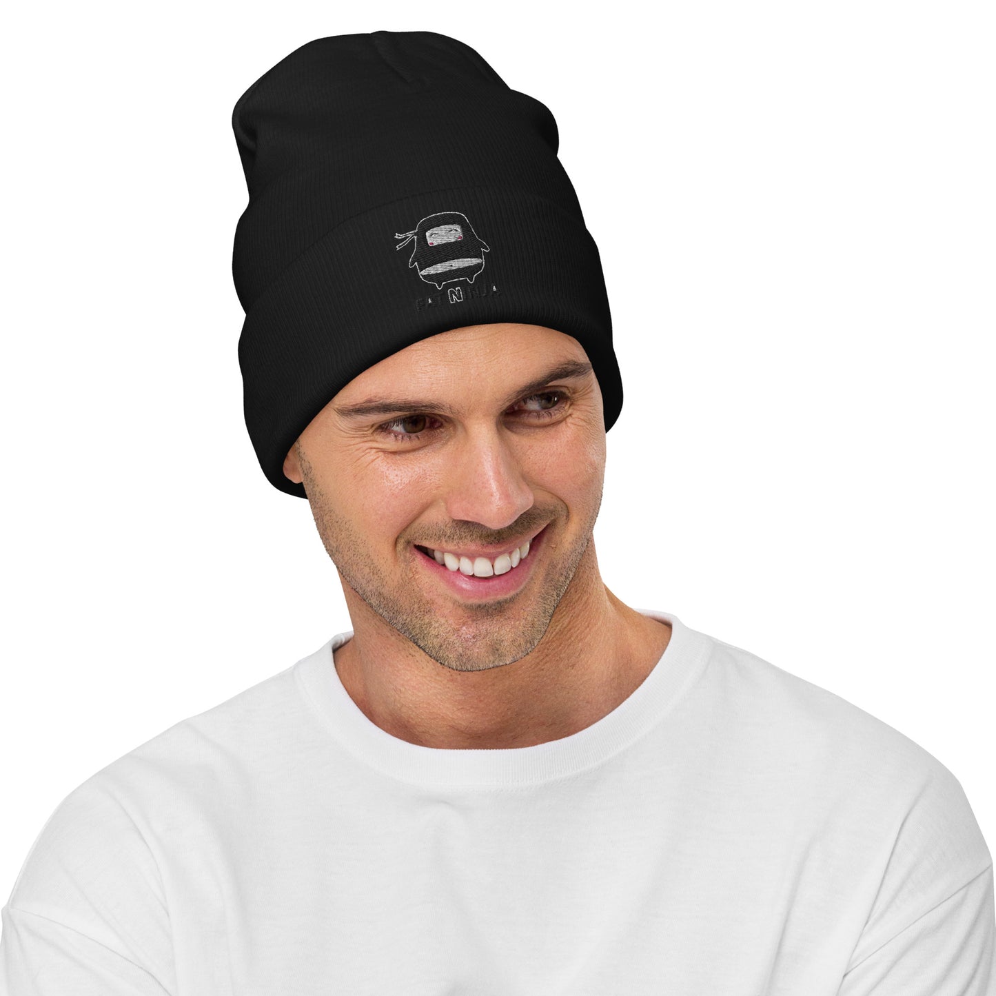 Fat Ninja - Ninjitsu Embroidered Beanie