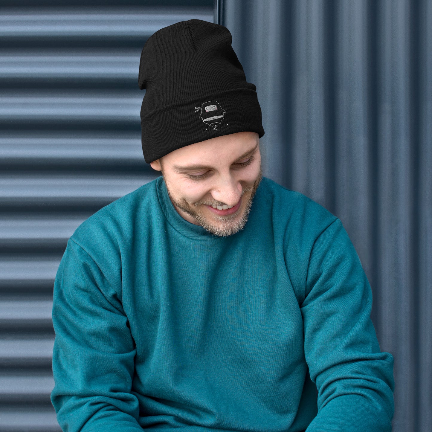 Fat Ninja - Ninjitsu Embroidered Beanie