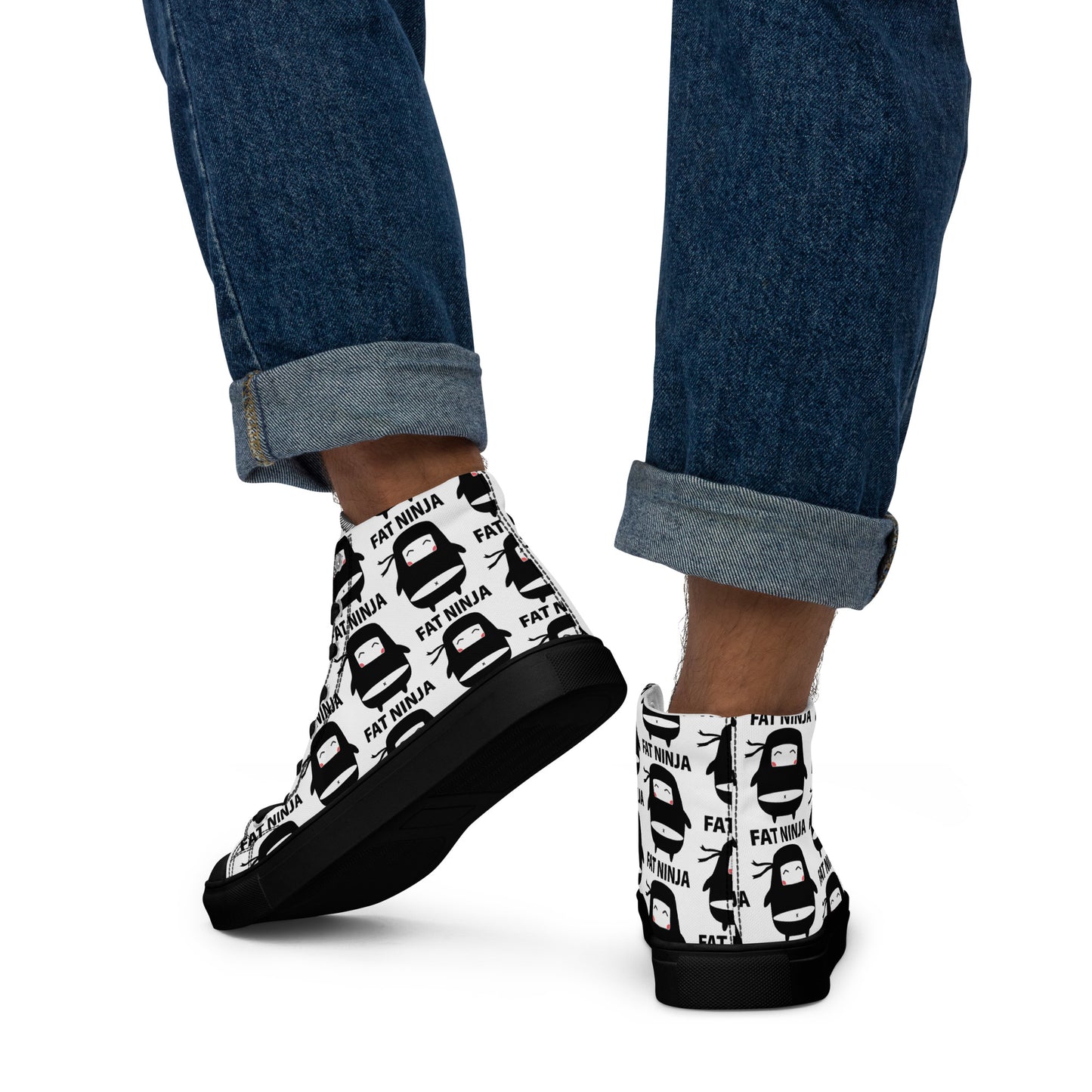 Fat Ninja - Ninjitsu high top canvas shoes
