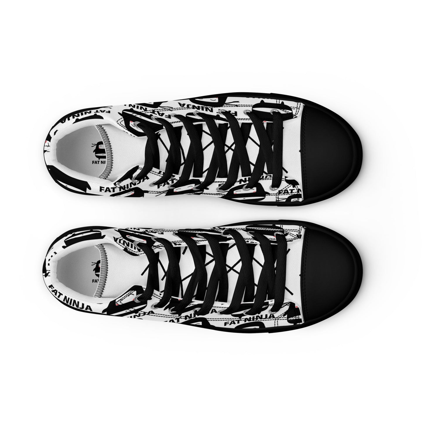 Fat Ninja - Ninjitsu high top canvas shoes
