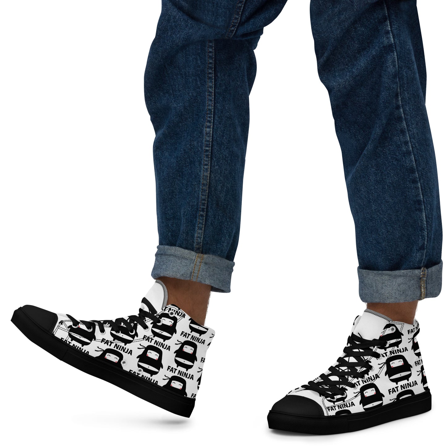 Fat Ninja - Ninjitsu high top canvas shoes