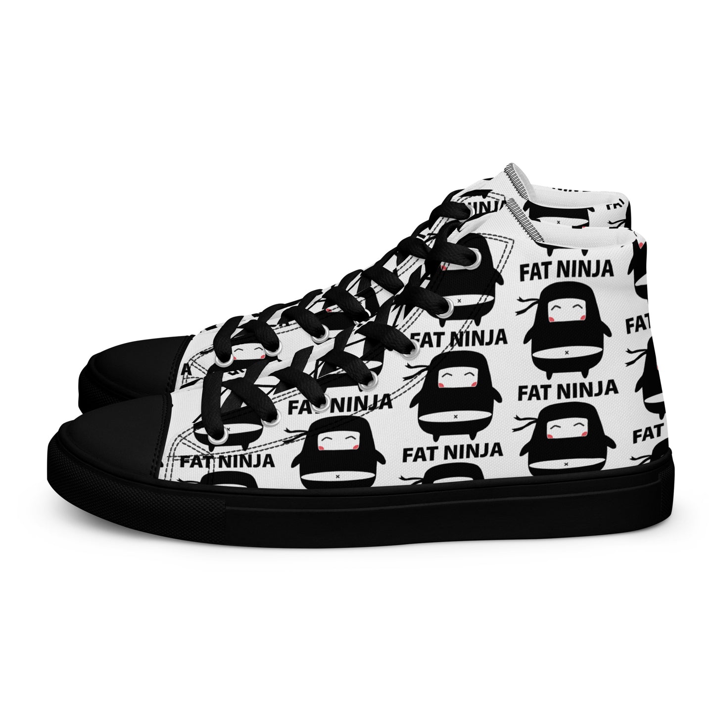 Fat Ninja - Ninjitsu high top canvas shoes