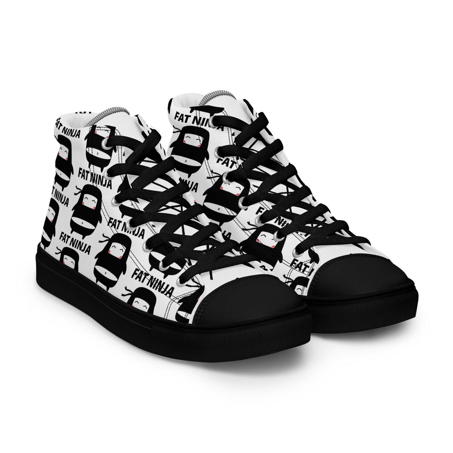 Fat Ninja - Ninjitsu high top canvas shoes