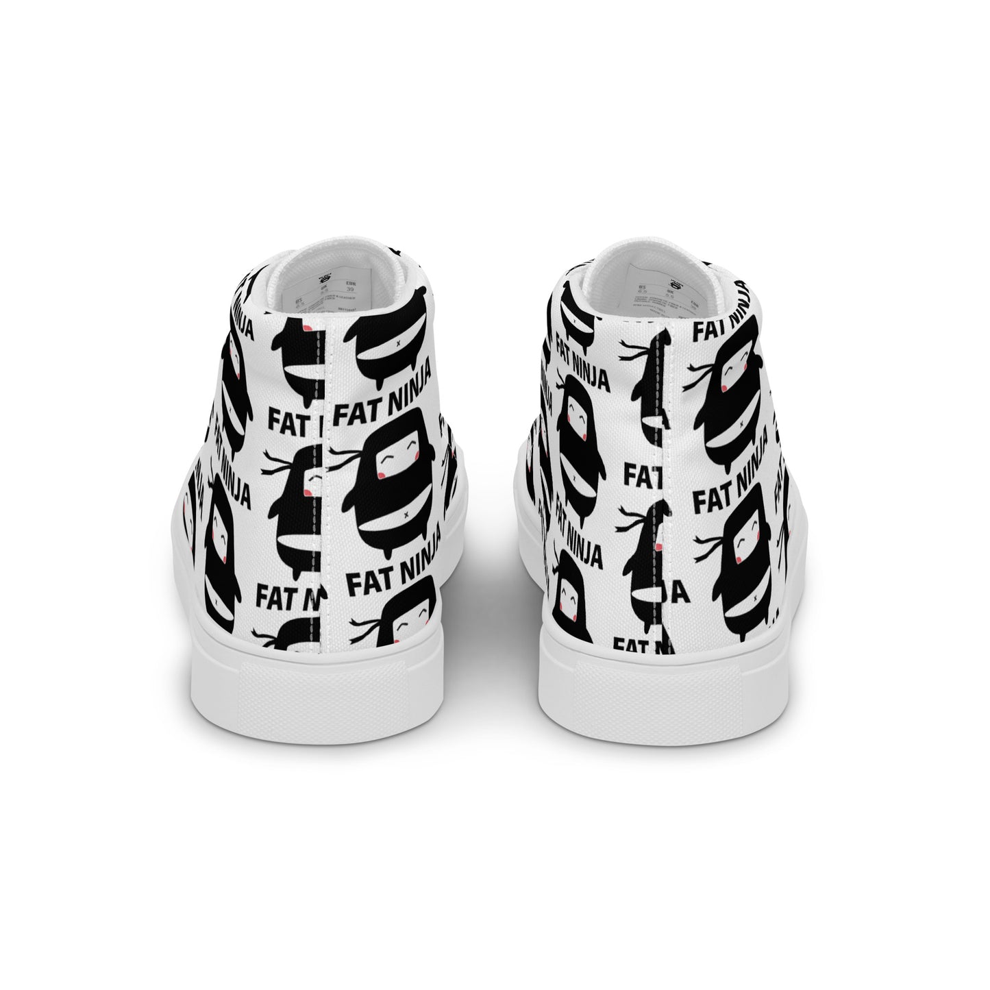 Fat Ninja - Ninjitsu high top canvas shoes