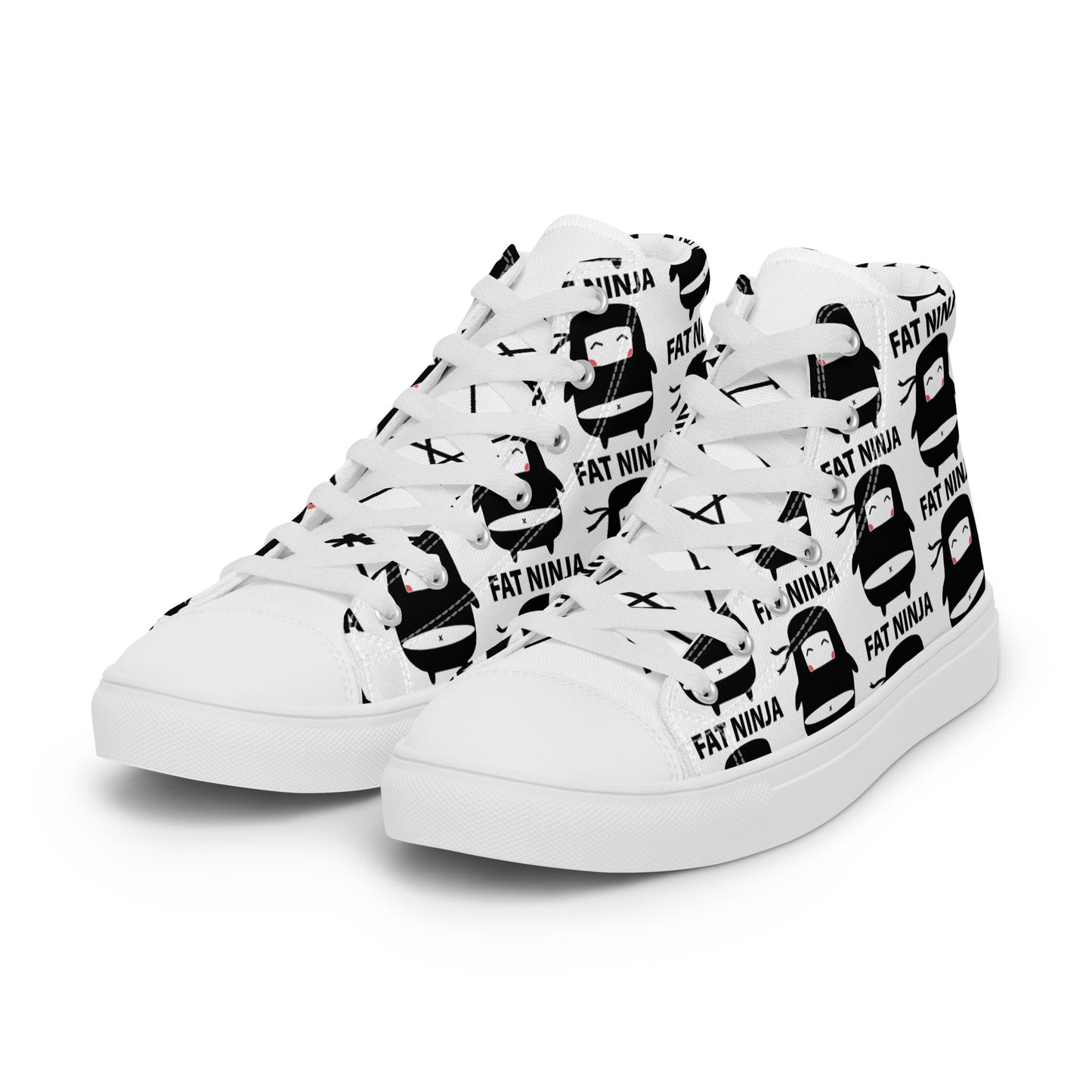 Fat Ninja - Ninjitsu high top canvas shoes