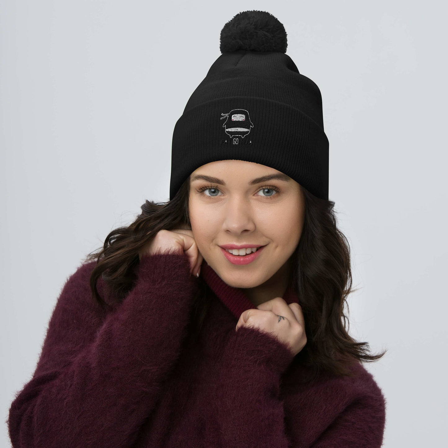 Fat Ninja - Ninjitsu Pom-Pom Beanie