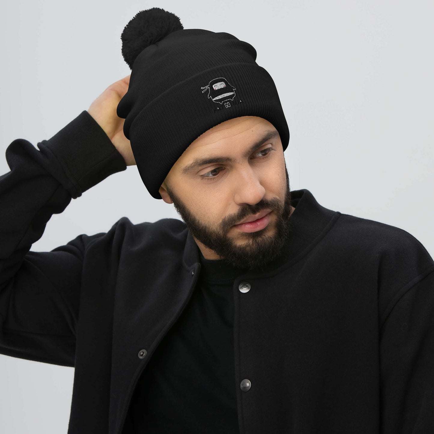 Fat Ninja - Ninjitsu Pom-Pom Beanie