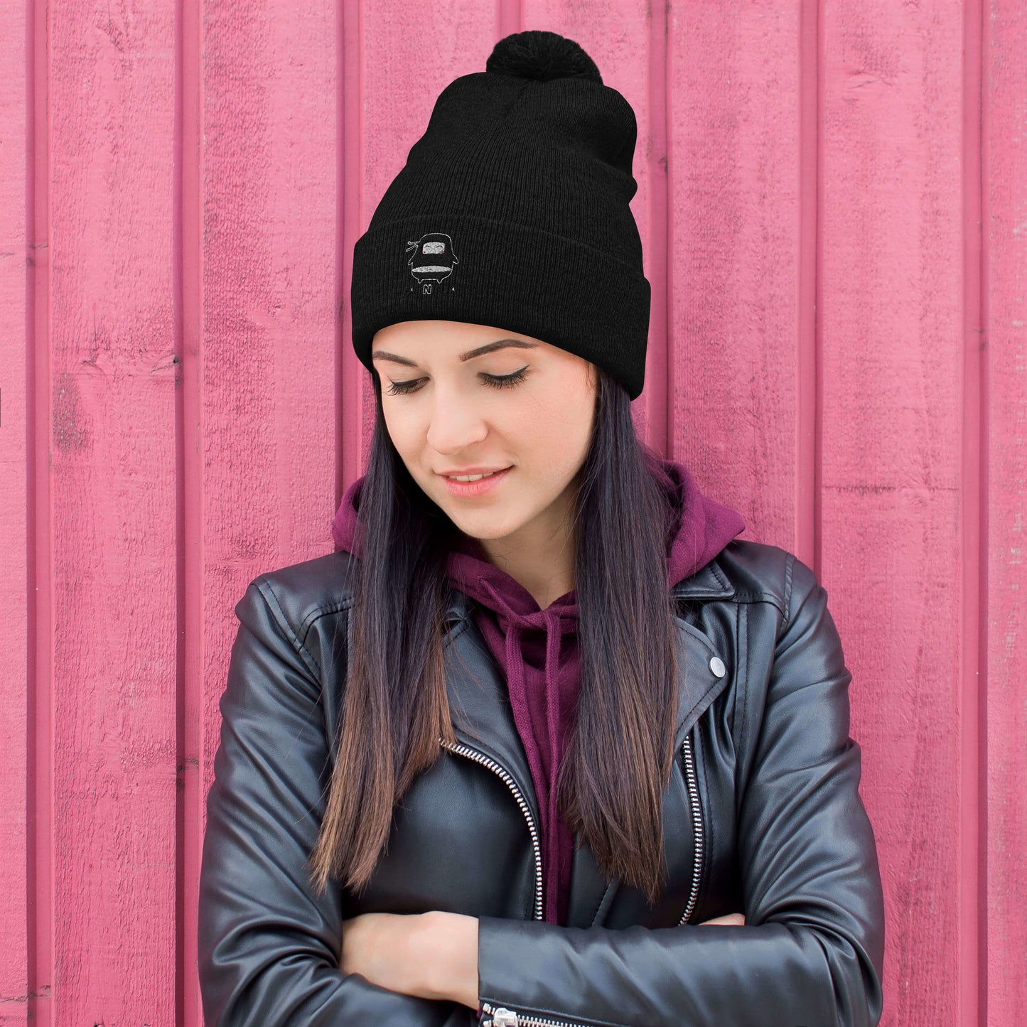 Fat Ninja - Ninjitsu Pom-Pom Beanie