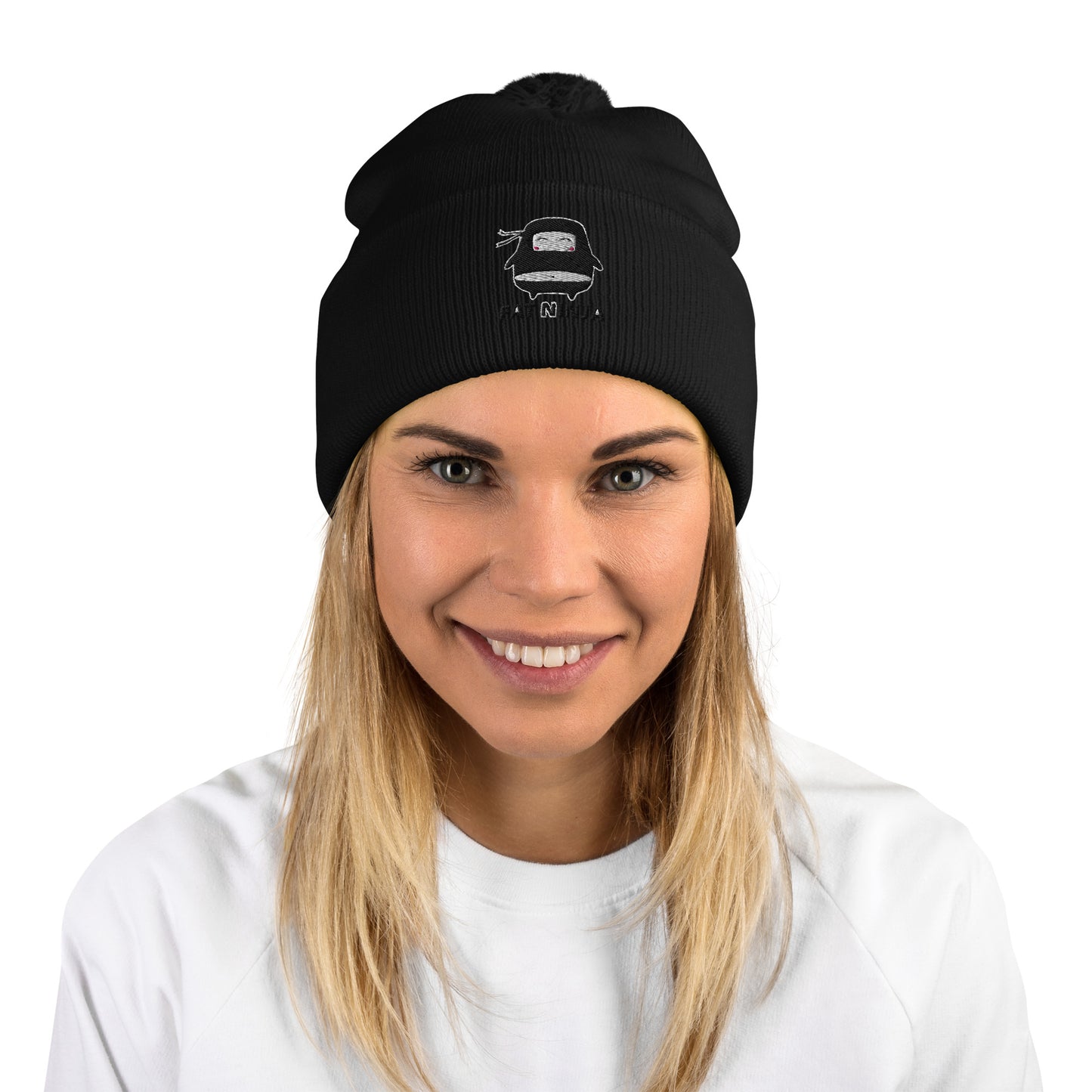 Fat Ninja - Ninjitsu Pom-Pom Beanie