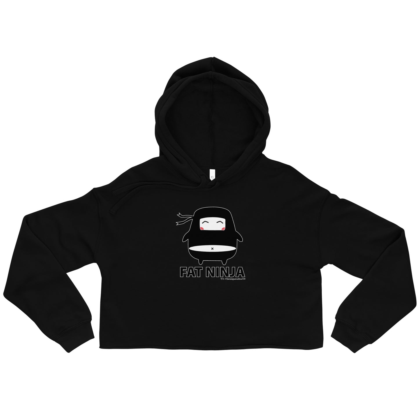 Fat Ninja - Ninjitsu Crop Hoodie