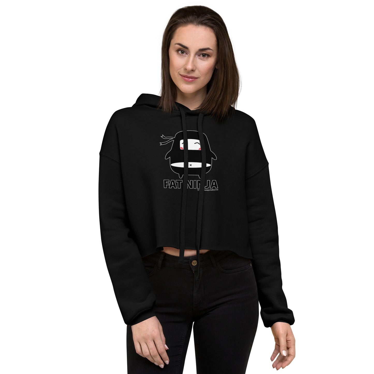 Fat Ninja - Ninjitsu Crop Hoodie
