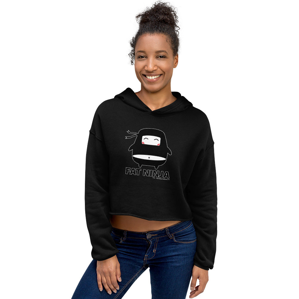 Fat Ninja - Ninjitsu Crop Hoodie