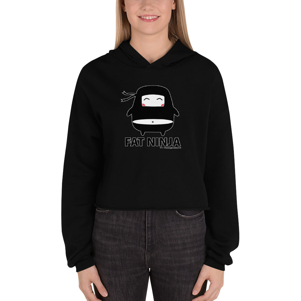 Fat Ninja - Ninjitsu Crop Hoodie
