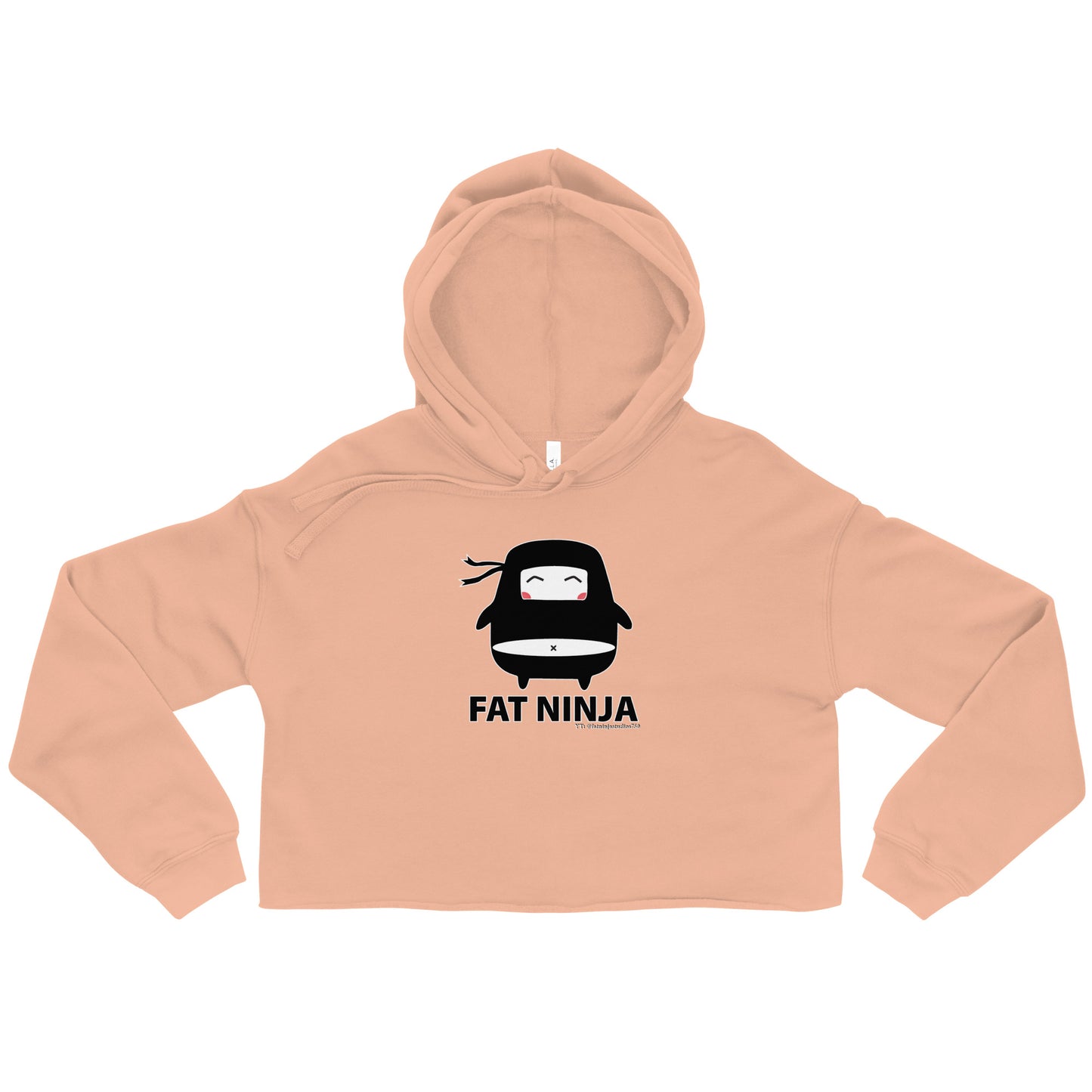 Fat Ninja - Ninjitsu Crop Hoodie