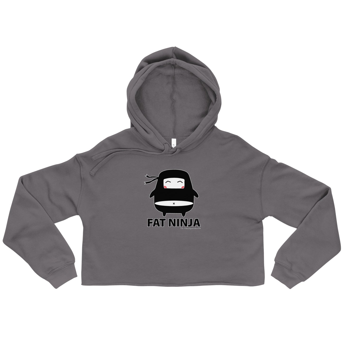 Fat Ninja - Ninjitsu Crop Hoodie
