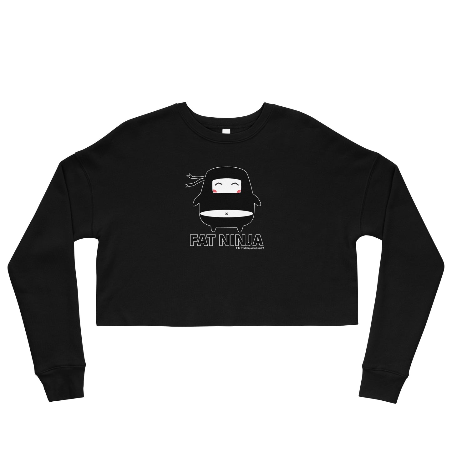 Fat Ninja - Ninjitsu Crop Sweatshirt