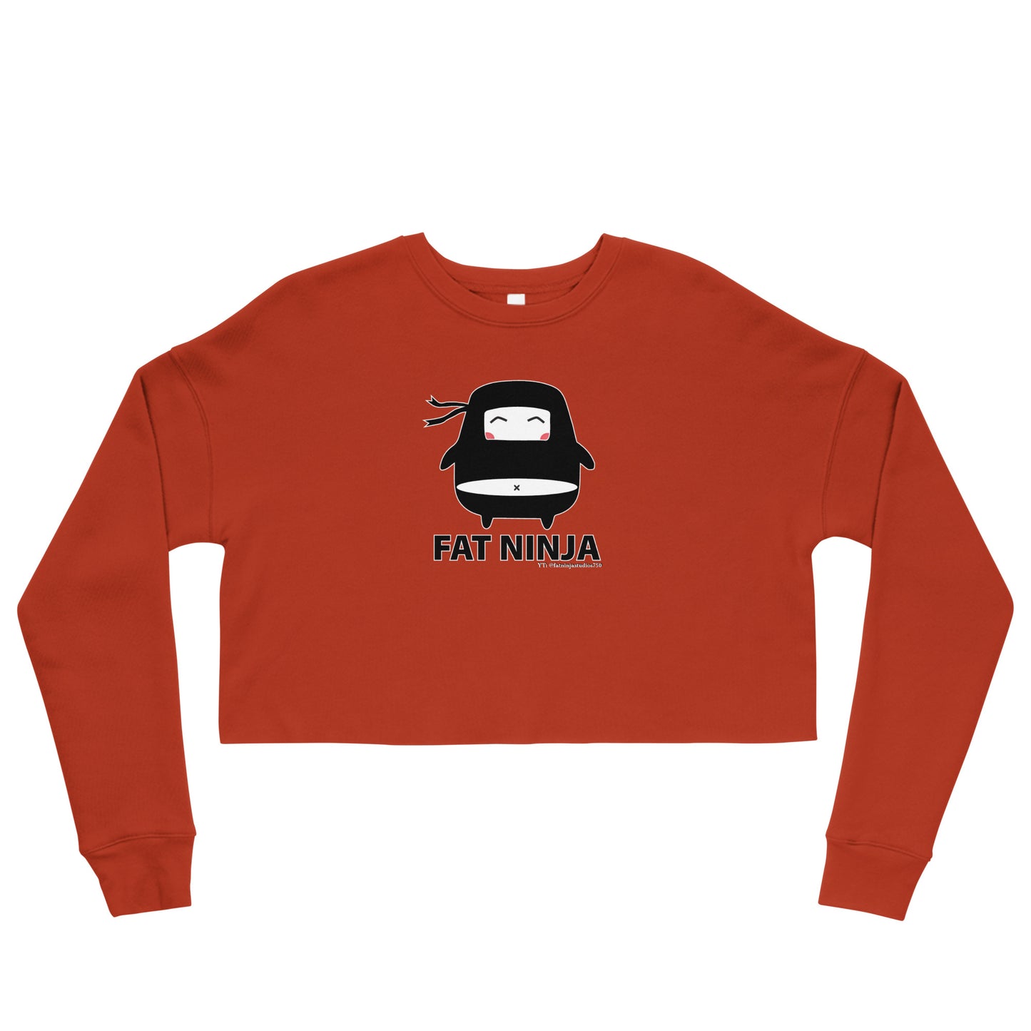 Fat Ninja - Ninjitsu Crop Sweatshirt