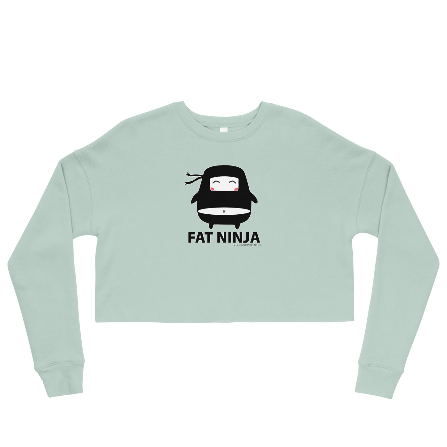 Fat Ninja - Ninjitsu Crop Sweatshirt