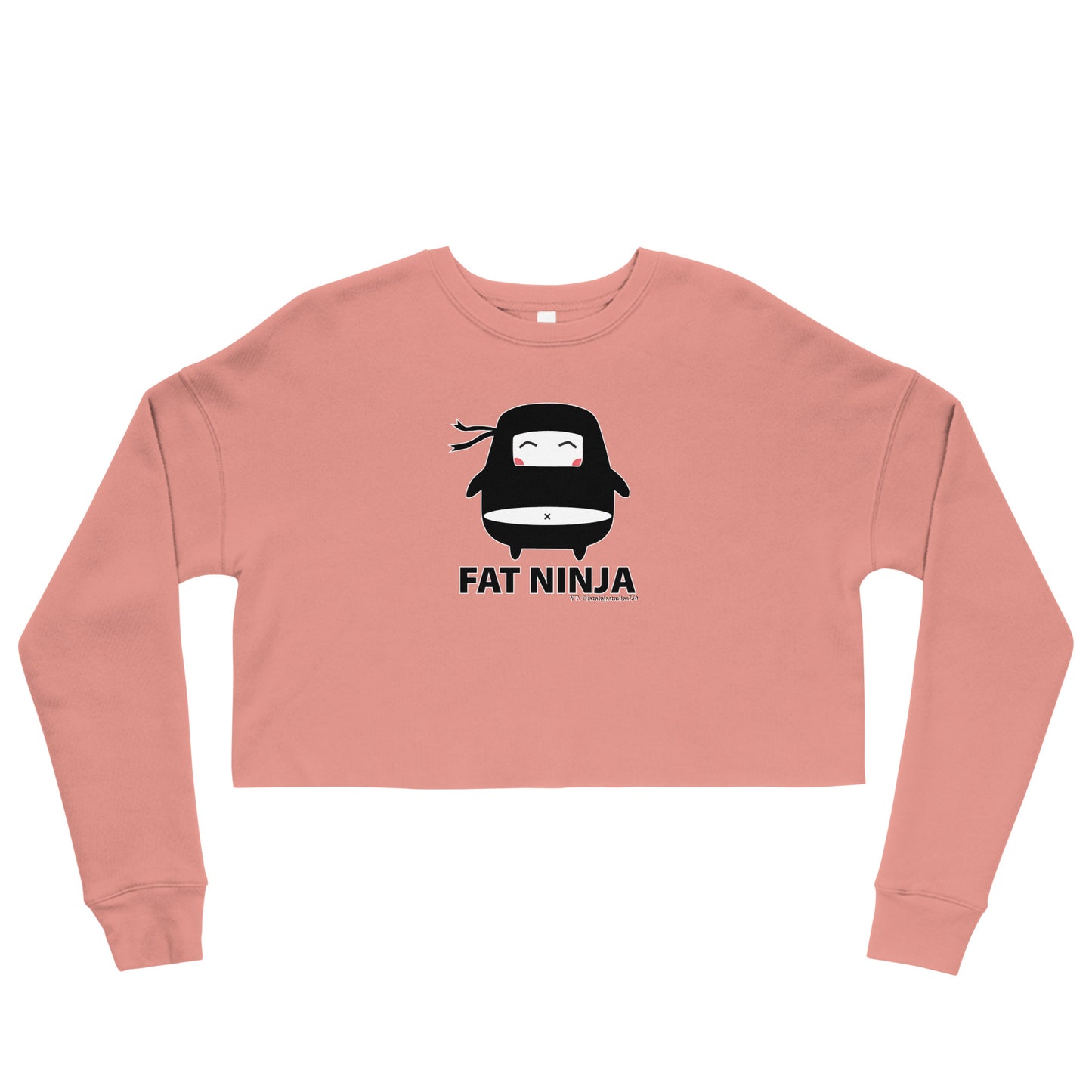 Fat Ninja - Ninjitsu Crop Sweatshirt