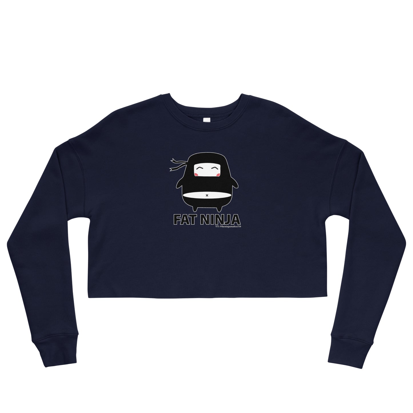 Fat Ninja - Ninjitsu Crop Sweatshirt