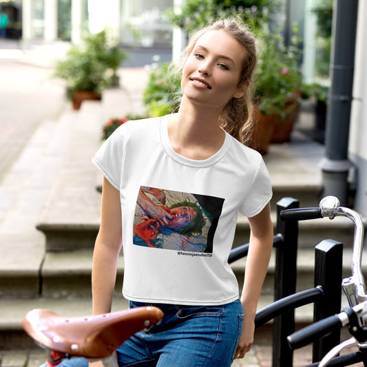 Bloodgasm All-Over Print Crop Tee