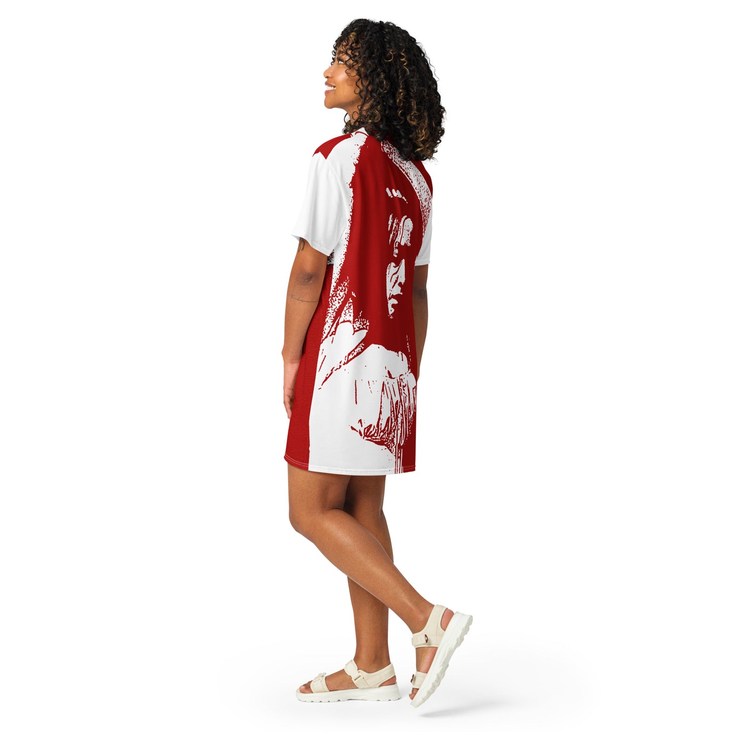 Cabin Of Blood - Red Day T-shirt dress