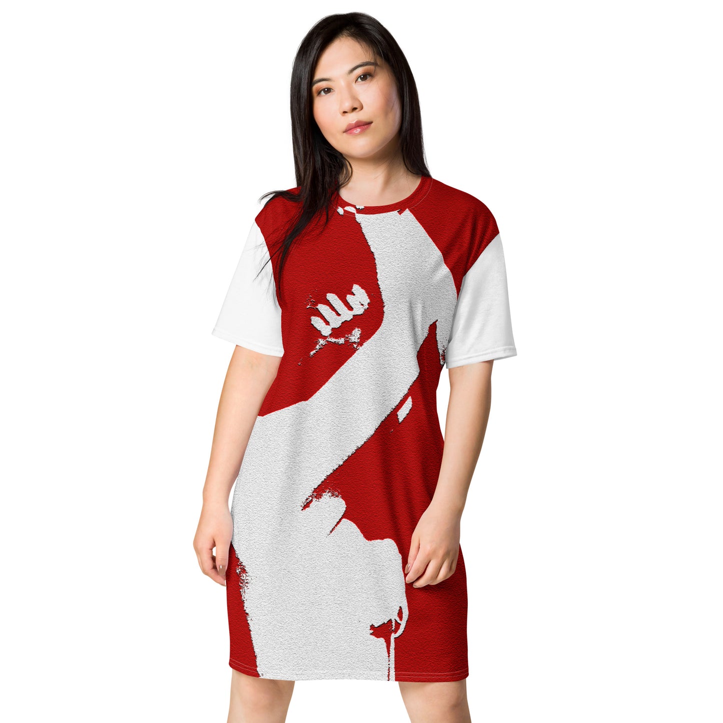 Cabin Of Blood - Red Day T-shirt dress