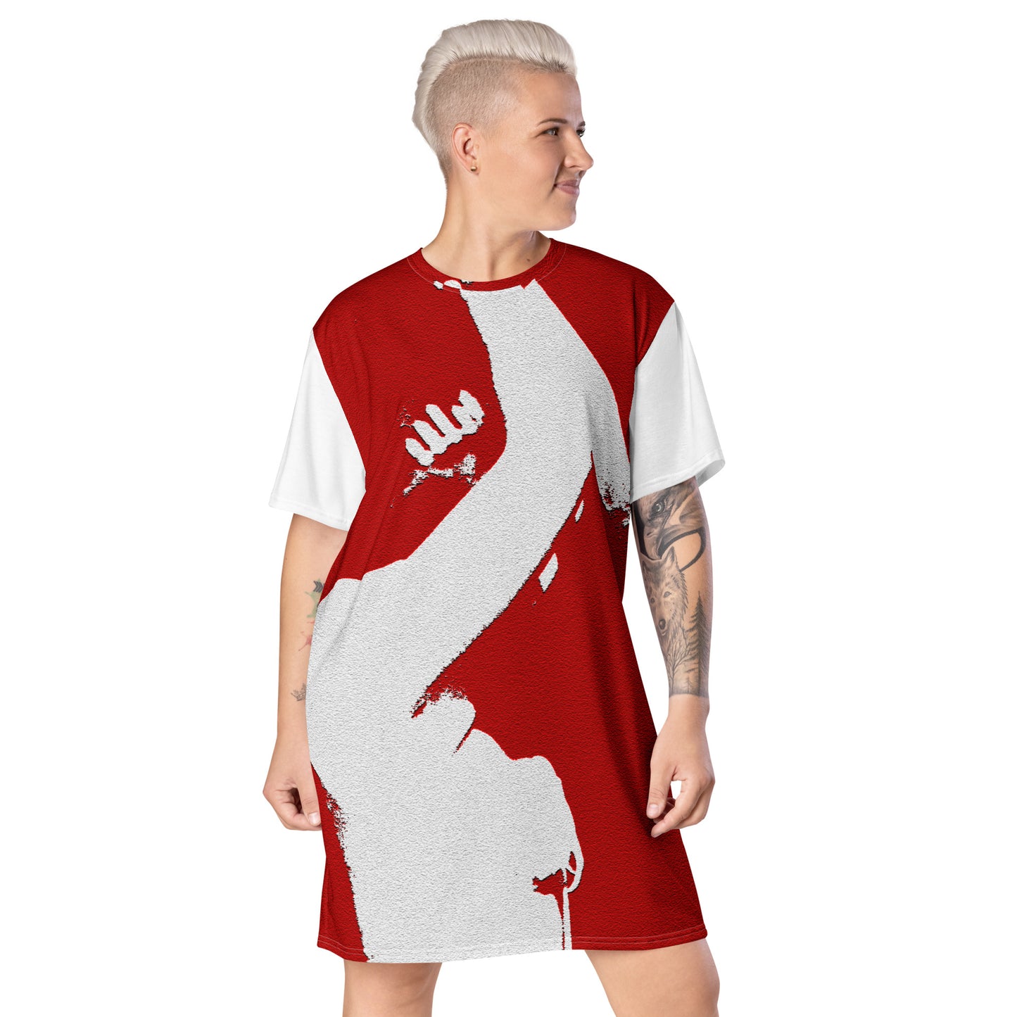 Cabin Of Blood - Red Day T-shirt dress