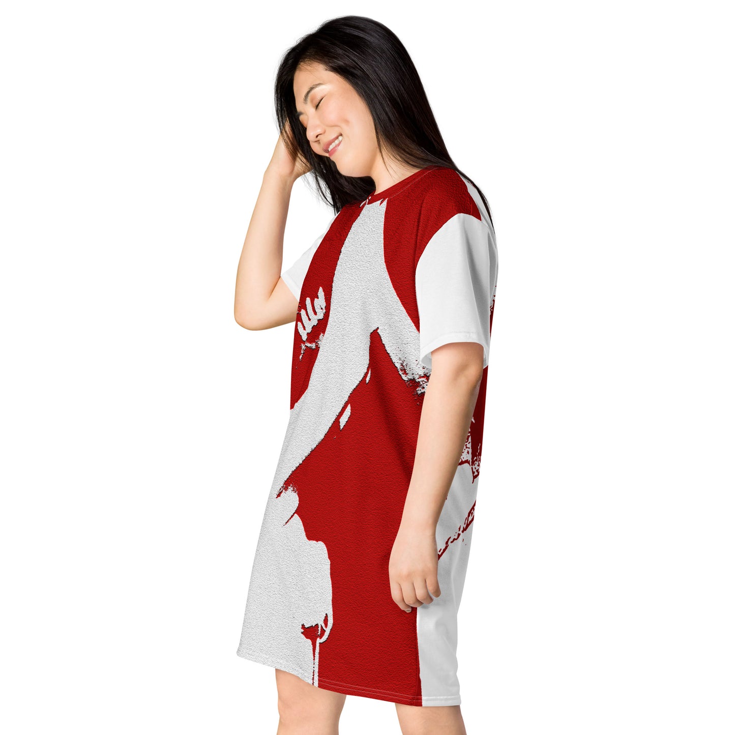 Cabin Of Blood - Red Day T-shirt dress