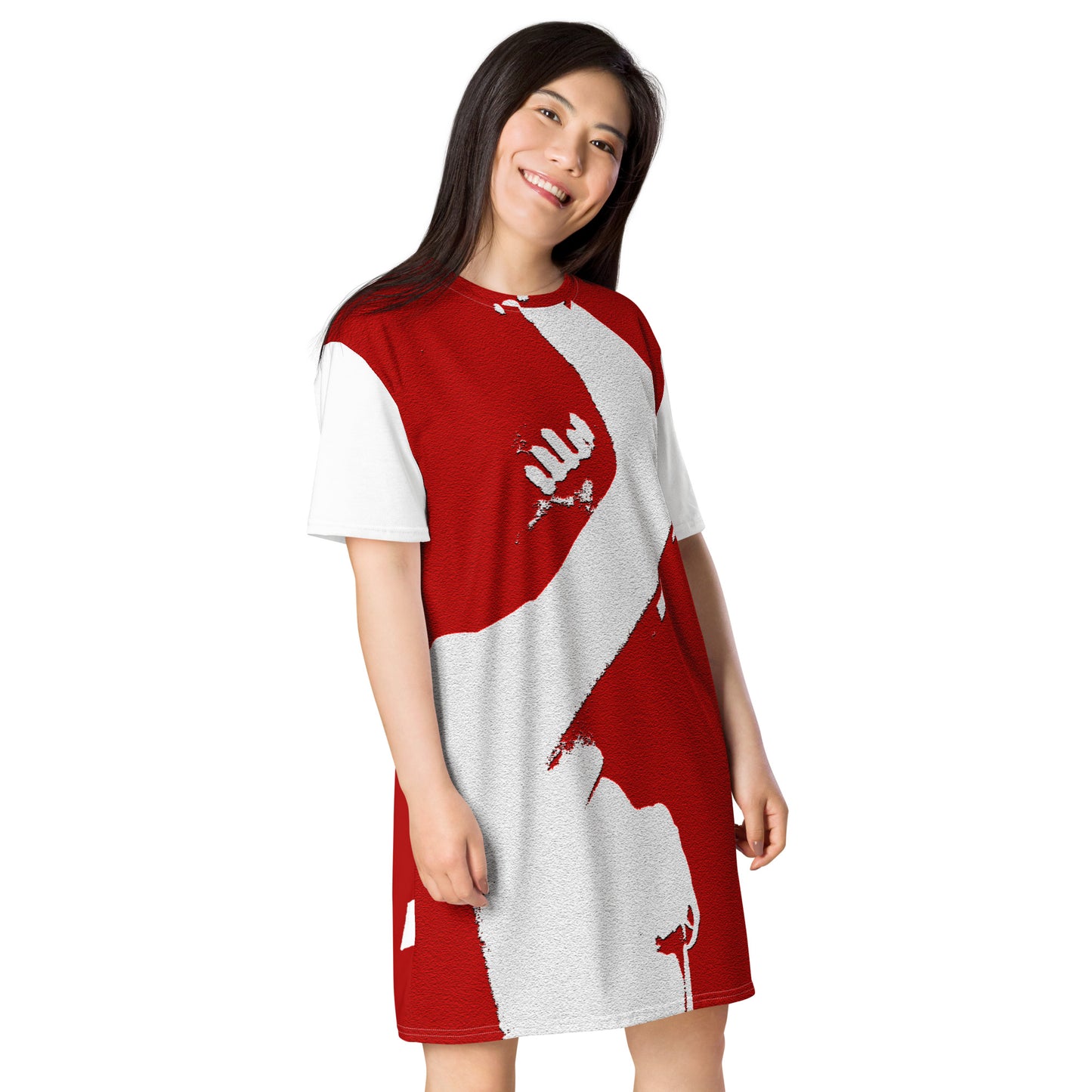 Cabin Of Blood - Red Day T-shirt dress