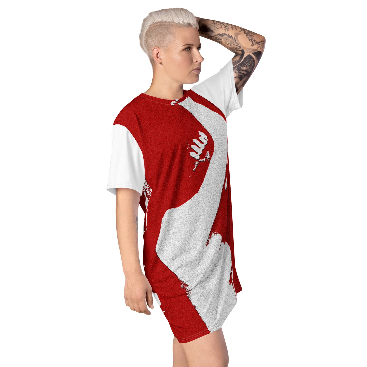 Cabin Of Blood - Red Day T-shirt dress