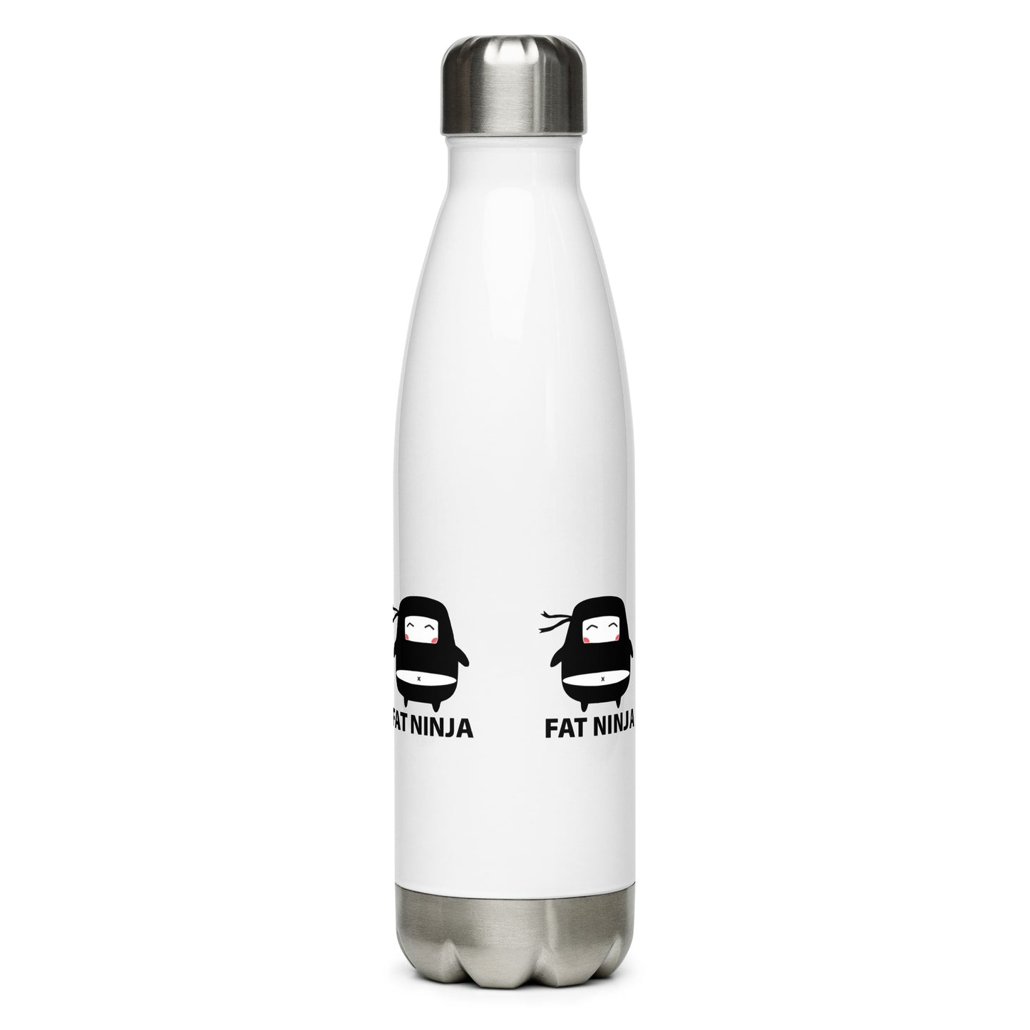 Fat Ninja - Ninjitsu Stainless steel water bottle