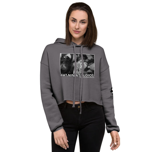 Feeding Frenzy Crop Hoodie